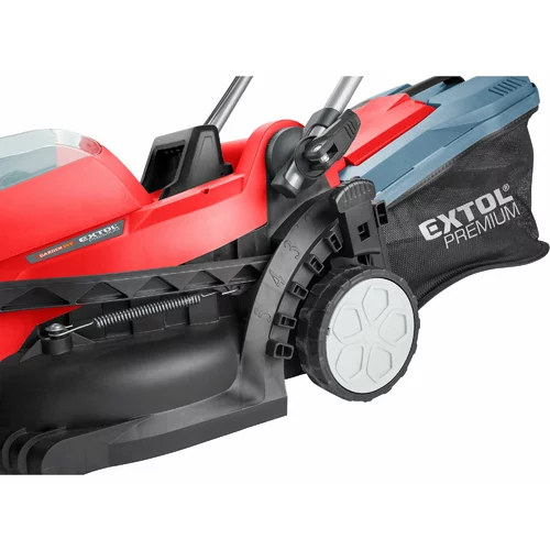 Kosačka na trávu akumulátorová, Garden 20V/2x2Ah, priemer kosenia 33cm, PREMIUM /EXTOL/ - obr. 1
