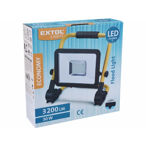 Svietidlo pracovné 30W so stojanom, 42x LED, 3200lm, IP65, LIGHT /EXTOL/ - obr. 4