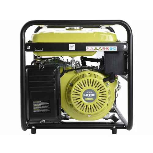 Elektrocentrála rámová benzínová, 1F, 5,5kW/230V, CRAFT /EXTOL/ - obr. 2