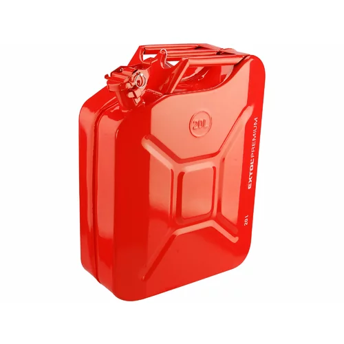 Kanister oceľový na palivo 20l, EXTOL PREMIUM