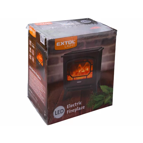 Krb svetelný s vyhrievaním, 900W/1800W, efekt plameňa, 55x53x29cm, LIGHT /EXTOL/ - obr. 4