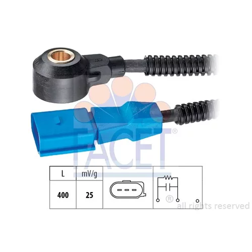 Senzor klepania FACET 9.3176