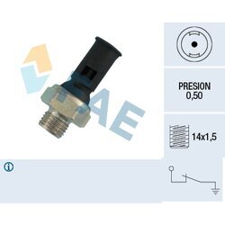 Olejový tlakový spínač FAE 12390