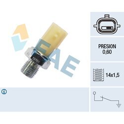 Olejový tlakový spínač FAE 12701