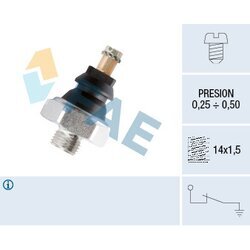 Olejový tlakový spínač FAE 10250