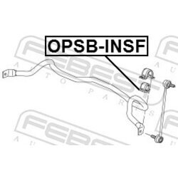 Uloženie priečneho stabilizátora FEBEST OPSB-INSF - obr. 1