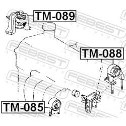 Uloženie motora FEBEST TM-088 - obr. 1