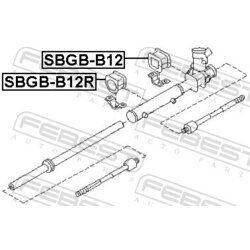 Uloženie prevodovky riadenia FEBEST SBGB-B12 - obr. 1