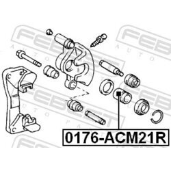 Piest brzdového strmeňa FEBEST 0176-ACM21R - obr. 1
