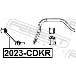 Tyč/Vzpera stabilizátora FEBEST 2023-CDKR - obr. 1