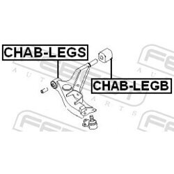 Uloženie riadenia FEBEST CHAB-LEGS - obr. 1