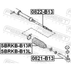 Manžeta riadenia FEBEST SBRKB-B13R - obr. 1