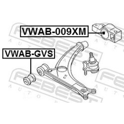 Uloženie riadenia FEBEST VWAB-009XM - obr. 1