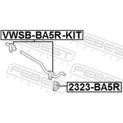 Opravná sada uloženia stabilizátora FEBEST VWSB-BA5R-KIT - obr. 1