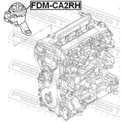 Uloženie motora FEBEST FDM-CA2RH - obr. 1