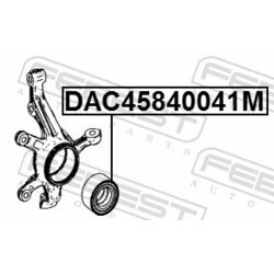 Ložisko kolesa FEBEST DAC45840041M - obr. 1