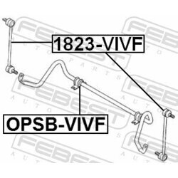 Uloženie priečneho stabilizátora FEBEST OPSB-VIVF - obr. 1
