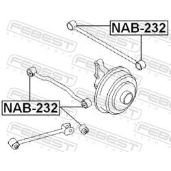 Uloženie riadenia FEBEST NAB-232 - obr. 1