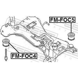Uloženie tela nápravy FEBEST FM-FOC5 - obr. 1