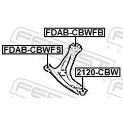 Uloženie riadenia FEBEST FDAB-CBWFS - obr. 1