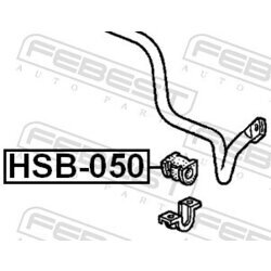 Uloženie priečneho stabilizátora FEBEST HSB-050 - obr. 1