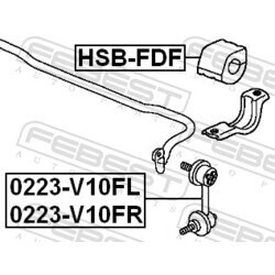 Uloženie priečneho stabilizátora FEBEST HSB-FDF - obr. 1