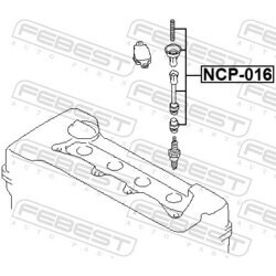 Pripájací konektor zapaľovacej cievky FEBEST NCP-016 - obr. 1