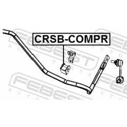 Uloženie priečneho stabilizátora FEBEST CRSB-COMPR - obr. 1