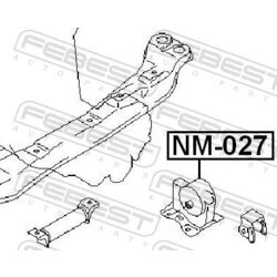Uloženie motora FEBEST NM-027 - obr. 1