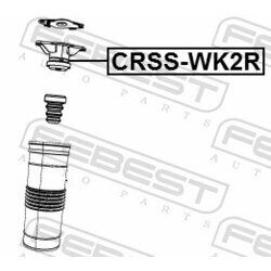 Ložisko pružnej vzpery FEBEST CRSS-WK2R - obr. 1