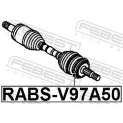Snímací krúžok pre ABS FEBEST RABS-V97A50 - obr. 1