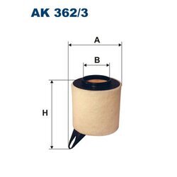 Vzduchový filter FILTRON AK 362/3