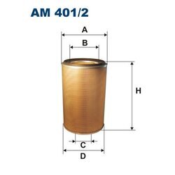 Vzduchový filter FILTRON AM 401/2
