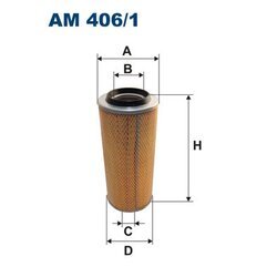 Vzduchový filter FILTRON AM 406/1