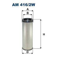Filter sekundárneho vzduchu FILTRON AM 416/2W