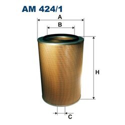 Vzduchový filter FILTRON AM 424/1