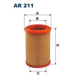 Vzduchový filter FILTRON AR 211