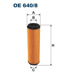 Olejový filter FILTRON OE 640/8