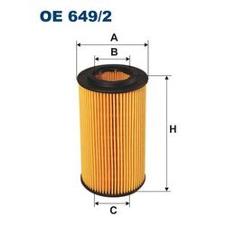 Olejový filter FILTRON OE 649/2