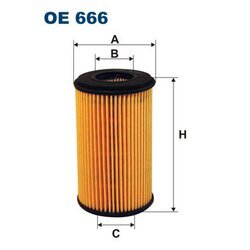 Olejový filter FILTRON OE 666