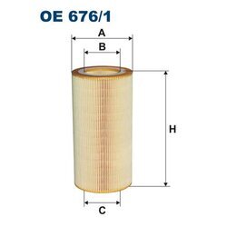 Olejový filter FILTRON OE 676/1