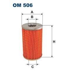 Olejový filter FILTRON OM 506