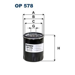 Olejový filter FILTRON OP 578