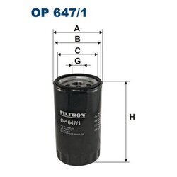 Olejový filter FILTRON OP 647/1