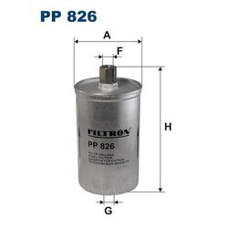 Palivový filter FILTRON PP 826