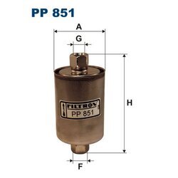 Palivový filter FILTRON PP 851