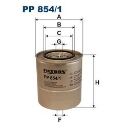 Palivový filter FILTRON PP 854/1