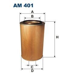 Vzduchový filter FILTRON AM 401