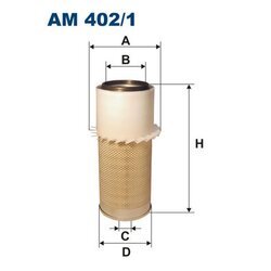 Vzduchový filter FILTRON AM 402/1