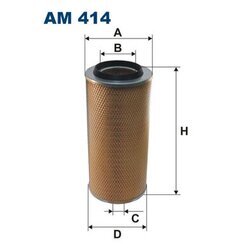 Vzduchový filter FILTRON AM 414
